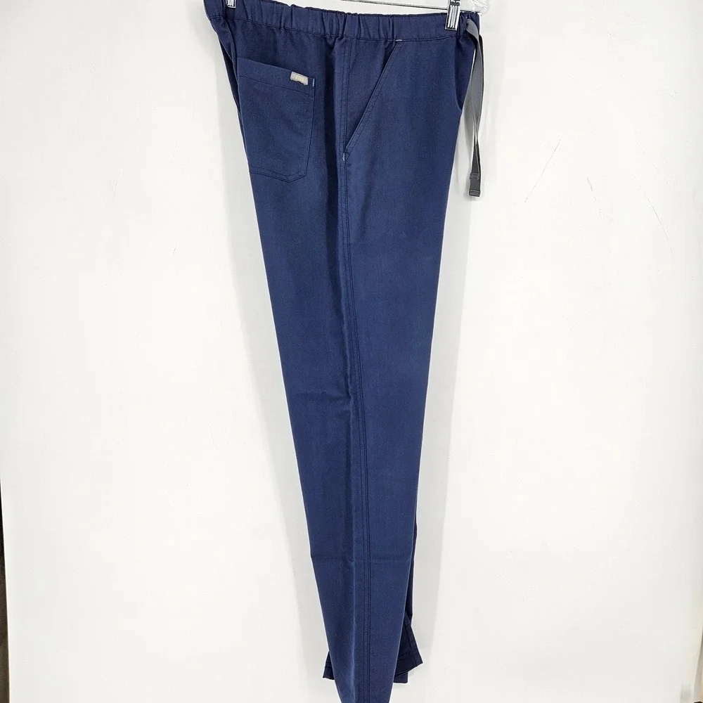 Figs Scrub Pants Mens Medium Medical Uniform Blue Healthcare Nurses